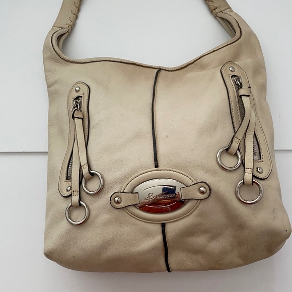 B. Makowsky Leather Purse + Dust Bag - Picture 3 of 16